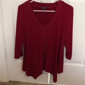 Wine colored top
